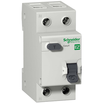 Дифференциальный автоматический выключатель Schneider Electric EASY 9 1P+N 20А 30мА C AC 4,5 кА - Электрика, НВА - Модульное оборудование - Дифференциальные автоматы - omvolt.ru